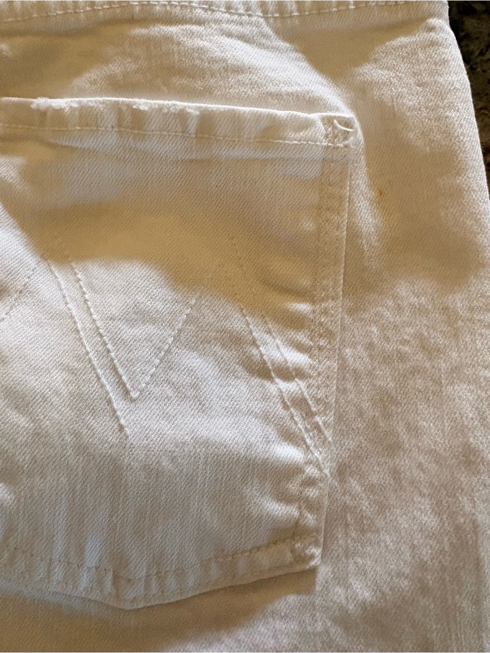 MOTHER SUPERIOR Denim The Ditcher Crop, size 25 - Picture 12 of 15